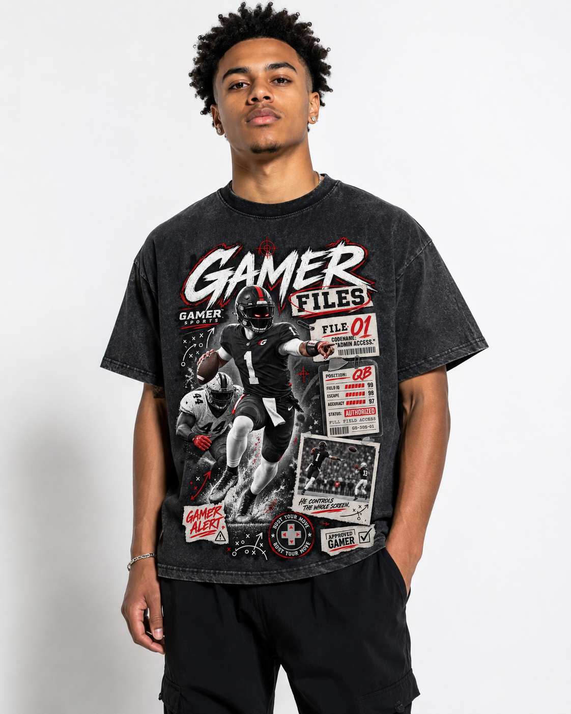 Gamer Files: QB1 Tee