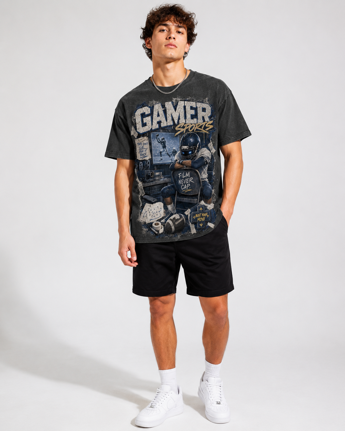 Film Never Cap Tee