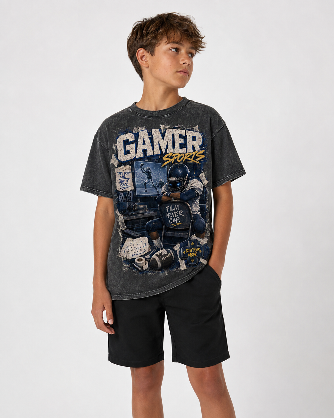 Film Never Cap Tee