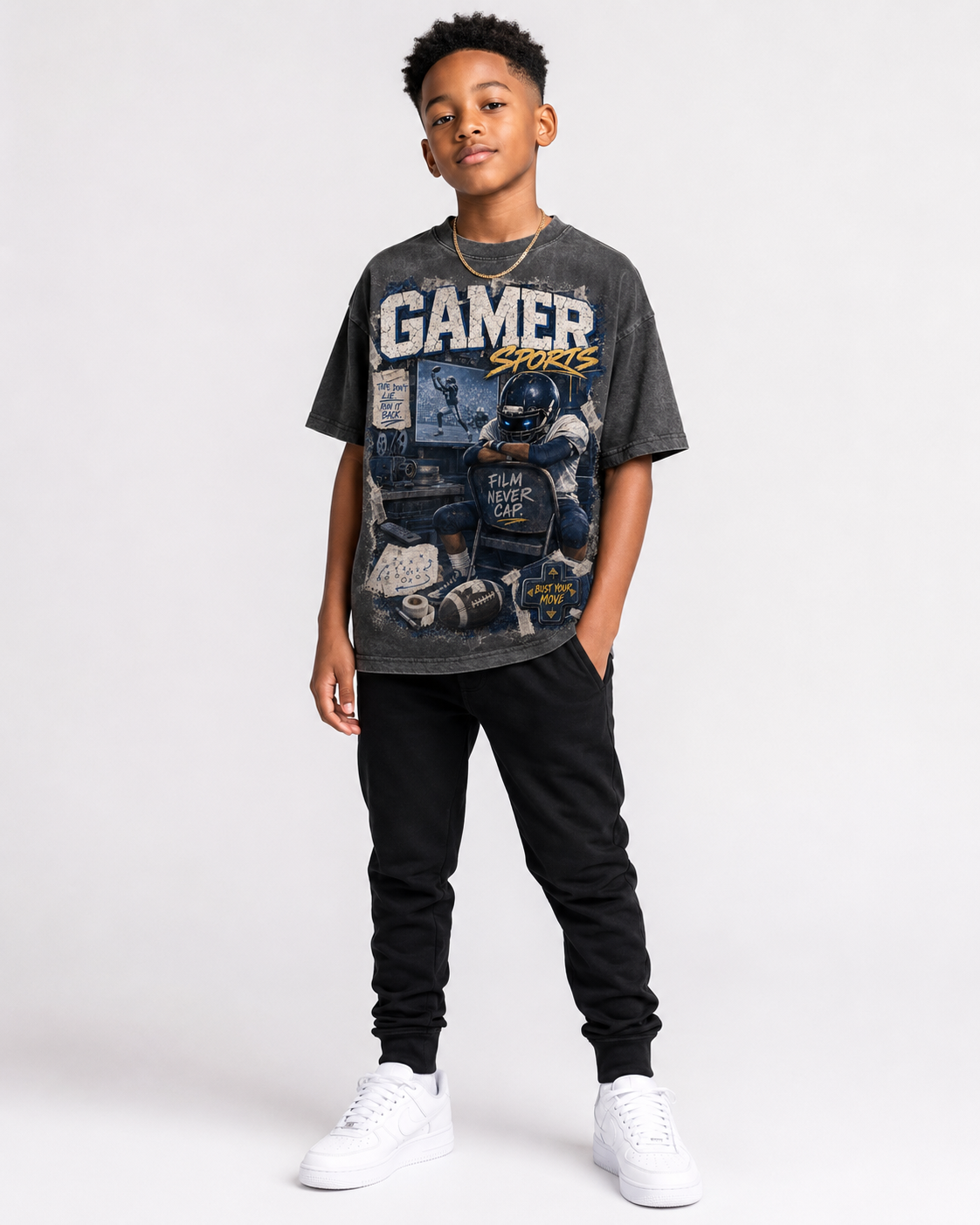 Film Never Cap Tee