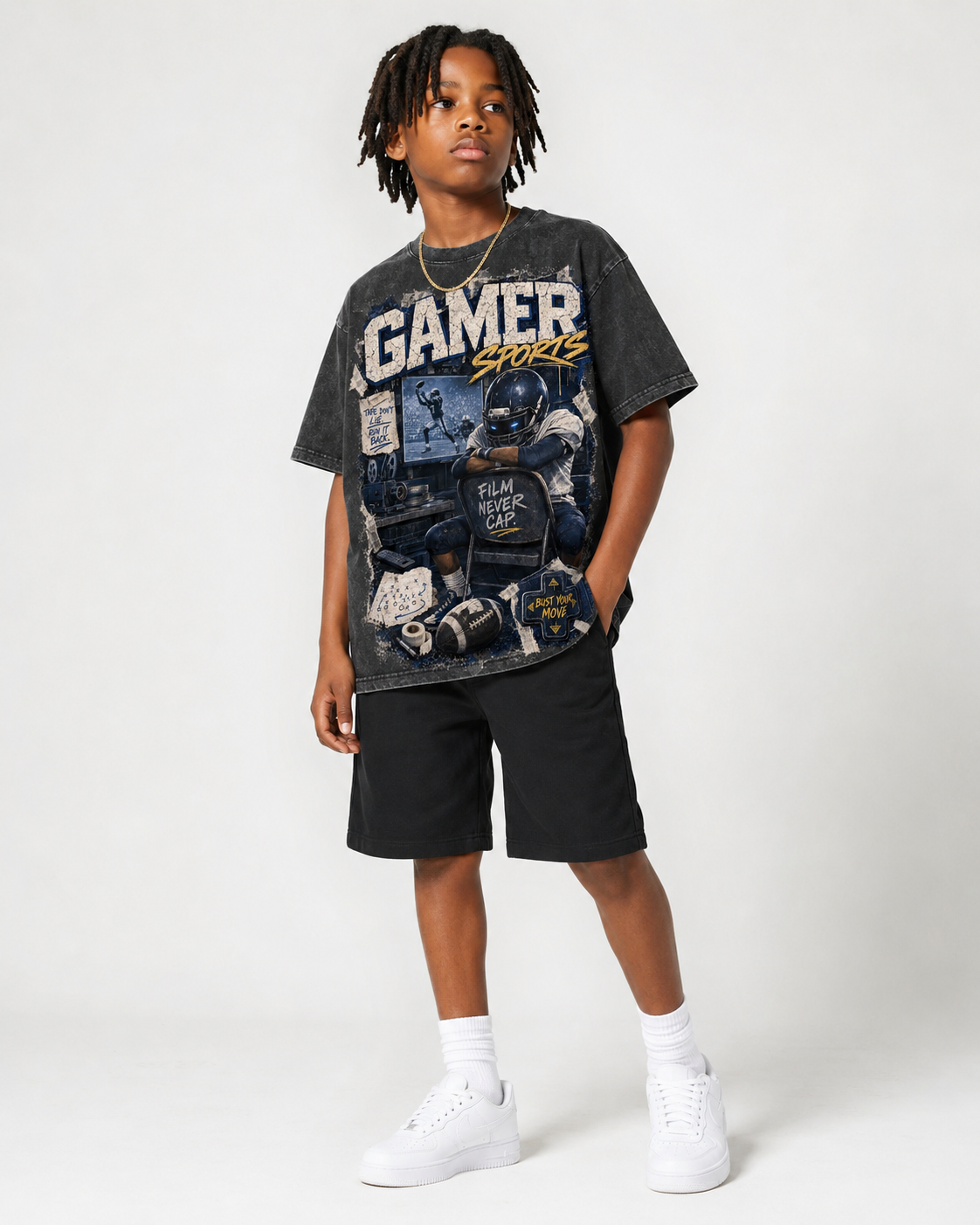 Film Never Cap Tee