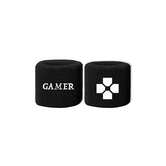 G band wrist band White/Black